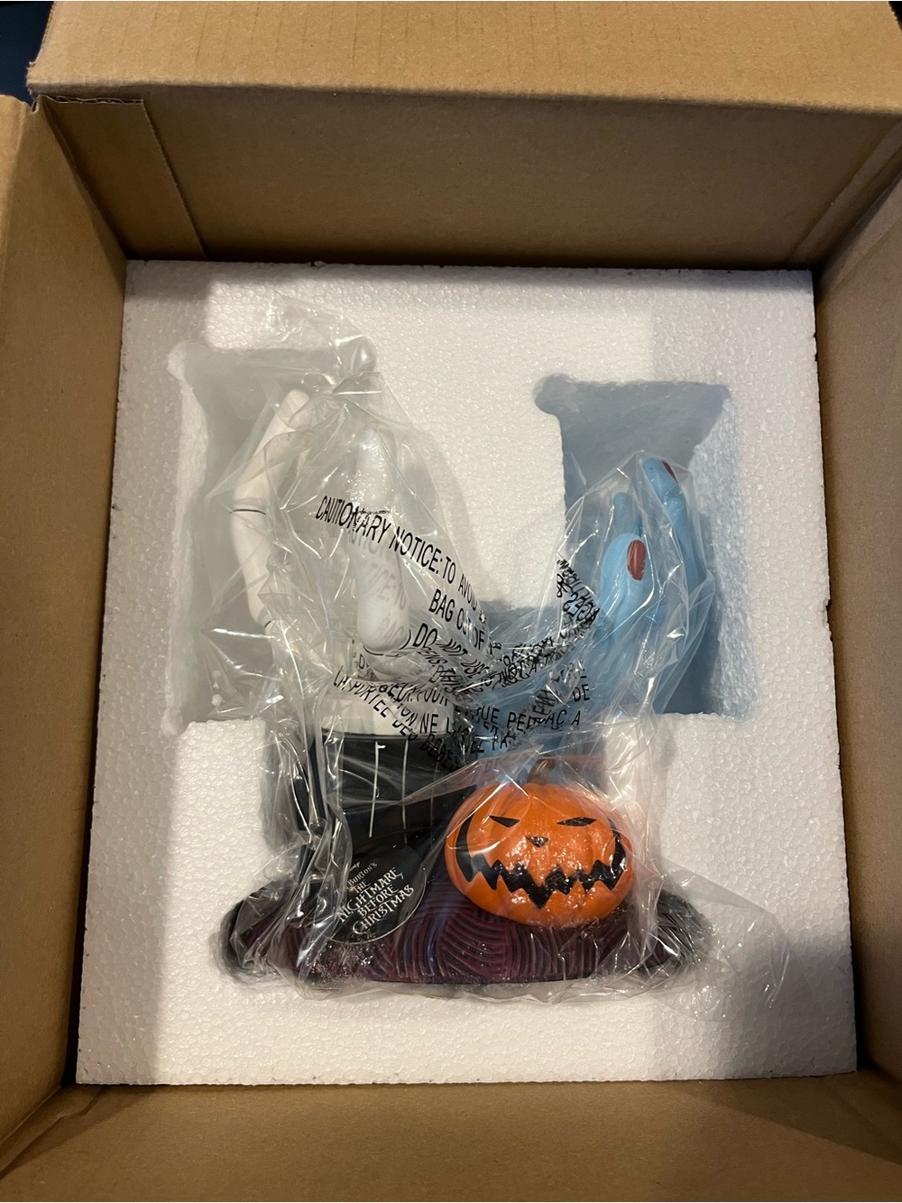 Halloween Pumpkin and Ghost Figurine Table Accent - Orange & White